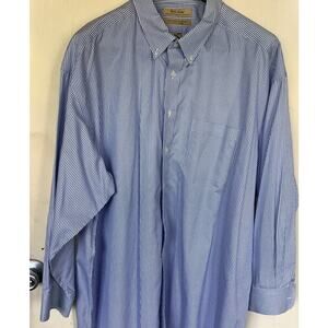 Roundtree and Yorke Gold Label Men’s dress shirt Size 20-35 Big